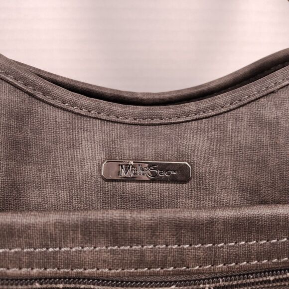 Multi Sac Oakland Gray Tote Bag Purse Storage - Picture 2 of 15